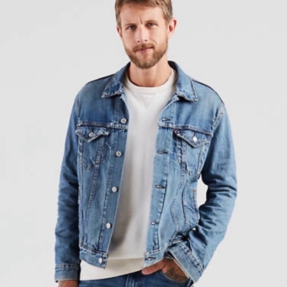 Levi’s Trucker Jean Jacket - Size XL - Picture 3 of 6